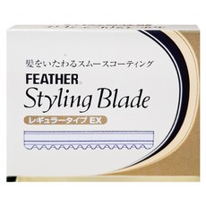 FEATHER 修眉刀片, 單一顏色, 10片