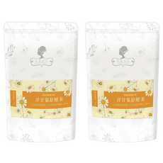 午茶夫人 洋甘菊舒壓茶 三角立體茶包 無咖啡因 紅棗枸杞, 3g, 10包, 2袋