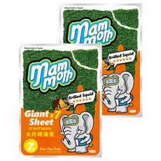 MM象 泰式烤海苔 香烤魷魚口味 大片烤海苔 7入, 42g, 2包