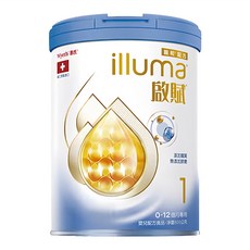 Wyeth 惠氏 illuma 啟賦 嬰兒配方 1號, 0-12個月, 850g, 1罐