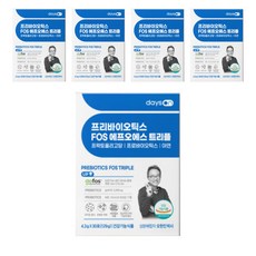 days on 益生元粉FOS triple隨身包 30條入, 129g, 5盒