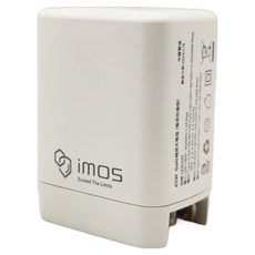 imos 45W GaN極速充電器, 白色, 1個