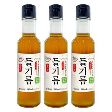 BokineMeokgeori 全粒紫蘇籽低溫壓榨溫和清澈紫蘇油, 180ml, 3個