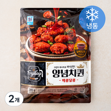 대림선 Fryday 양념치퀸 매콤달콤 (냉동), 380g, 2개