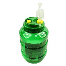 S型氣鎖 + 10L寶特瓶, 1套