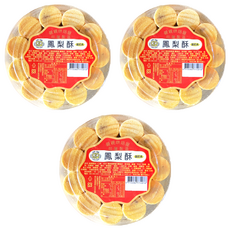台灣親親 鳳梨一口酥, 470g, 3盒