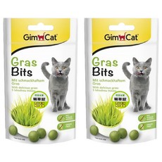 Gim Cat 俊寶俊喵 貓草錠, 幫助排出毛球, 補充營養, 無添加糖, 無穀物, 50g, 貓草, 2包