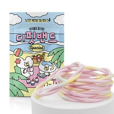 디핏밴드 유아용 스페셜 썸머밴드 S, 핑크, 5개