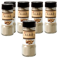 뫼달해 표고소곰, 75g, 6개