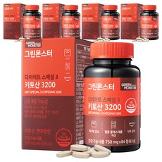 GREEN MONSTER Diet Special 3幾丁聚醣3200補充錠, 84顆, 5盒