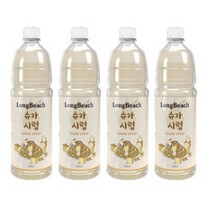 longbeach 糖漿, 4個, 1L