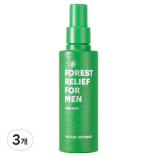네이처리퍼블릭 포레스트 릴리프 포 맨 에멀젼, 150ml, 3개