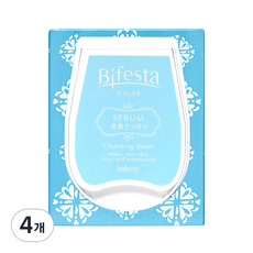 비페스타 클렌징 시트 세범, 4개, 46개입