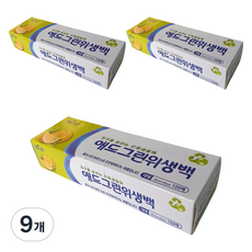 애드그린 산화생분해 위생백 대형 30cm x 45cm, 대(L), 100개입, 9개