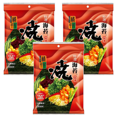 橘平屋 特選燒海苔 全型8枚 手捲/壽司/素食料理適用, 20.8g, 3包