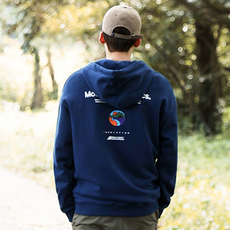 Fluke Circle Mountain 圖案連帽襯衫 FHT2015