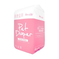 Altimate Pet 粉安心生理褲 L號 外出方便攜帶 讓狗狗乾淨舒適一整天, L(65 x 41cm), 12片, 1包