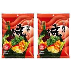 橘平屋 特選燒海苔 全型8枚 手捲/壽司/素食料理適用, 20.8g, 2包