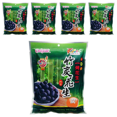 Onlyone 海龍王 竹炭花生, 台灣製造, 烘烤花生, 150g, 5包