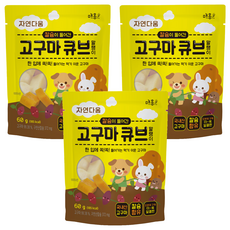 Naturalness 韓國產加鈣地瓜塊, 60g, 3包