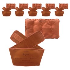 코시나 황토 냉 온 찜질팩 사각형 + 허리찜질형, 6세트