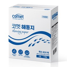코멧 천연펄프 해동지 키친타월, 1팩, 800매 1팩, 800매