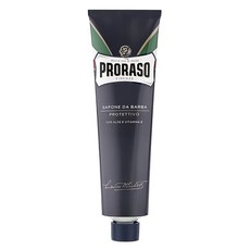 PRORASO 刮鬍膏 保濕 麝香 藍標 150ml, 1個