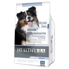 HEALTHYERA 健康紀元 犬用低過敏照護配方乾糧, 羊肉 + 益生菌 + 低敏蛋白, 1.5kg, 1袋