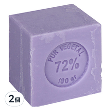 Theophile Berthon 方塊馬賽皂 薰衣草香, 100g, 2個