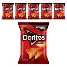 도리토스 나쵸치즈맛, 84g, 6개