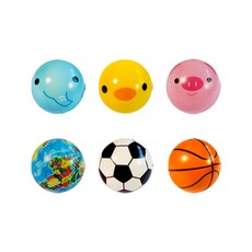 ibis 孩童室內安全球 93mm, 6入