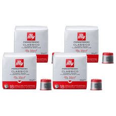 illy 意利 Classico中焙膠囊咖啡, 6.7克, 18入, 4個