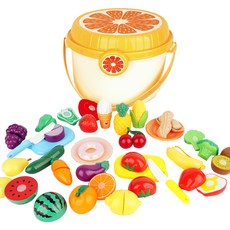 TOY GATE 雙人水果&蔬菜切切樂組合, 1套, 混合顏色