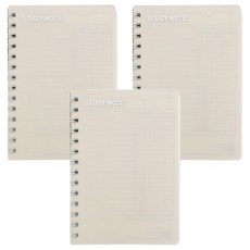 morning glory 5000 10分鐘學習筆記 100天, 隨機出貨, 3個