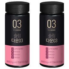 Hanmi Nutrition Hanmi Life & Health Slim Down 03 800mg x 42 粒(14 天份量), 42顆, 2個