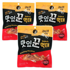 Ganggojip美味的muktae buldak味道, 30g, 3包