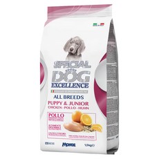LECHAT EXCELLENCE 幼母犬天然呵護配方狗飼料, 1個, 1.5kg, 雞肉 + 甜橙