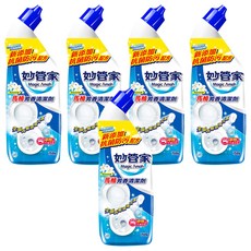 Magic Amah 妙管家 馬桶芳香清潔劑, 清水百合香, 全面瓦解頑垢, 750g, 5瓶