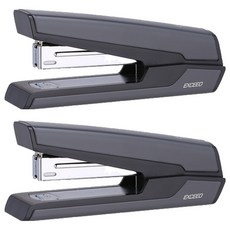 deLi 得力 釘書機 E0462, 黑色, 2個