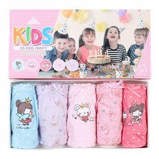 CHARACTOPIA 兒童系列 女童小精靈三角內褲 5件組