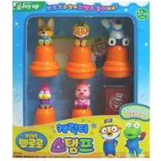 뽀로로 캐릭터 스탬프, 혼합색상, 1개
