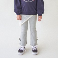 MARI N MORI 女童小蝴蝶結喇叭內搭褲