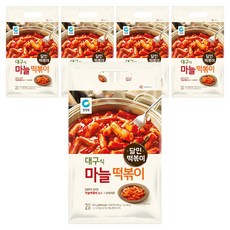 清淨園 大蒜辣炒年糕醬, 380g, 5個