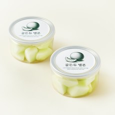 컷팅 골든듀 멜론, 200g, 2개