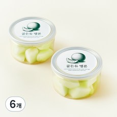 컷팅 골든듀 멜론, 200g, 6개