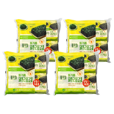 풀무원 들기름 파래김, 60g, 4개