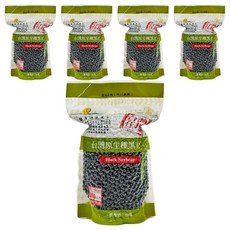 超賀 原生種黑豆 台灣在地農產 豆漿專用 無添加防腐劑及色素, 550g, 5包