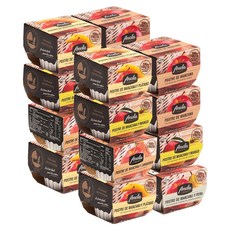 Anela 鮮果泥綜合組, 芒果口味 2入+蘋果口味 2入+香蕉口味 2入+胡蘿蔔口味+蘋果水梨口味, 1.6kg, 2組