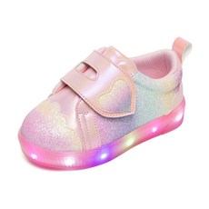 LA STELLA 兒童款Wave Heart發光LED運動鞋