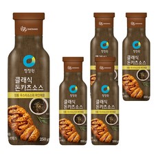 Daesang Chung Jung One 經典炸豬排醬, 5個, 250g